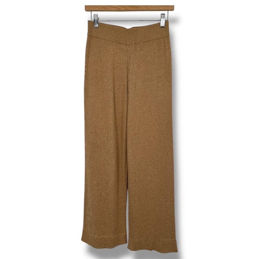 Banana Republic Tan Sweater Pants Women's XS Petite Comfort Loungewear